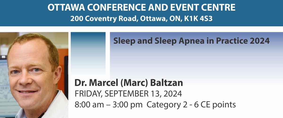 ODS Lecture - Sleep Apnea | Ottawa Dental Society